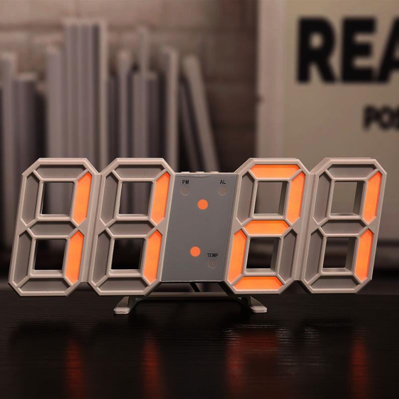 3D LED Wall Clock