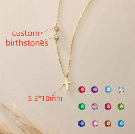 The Grandkids Birthstone Necklace