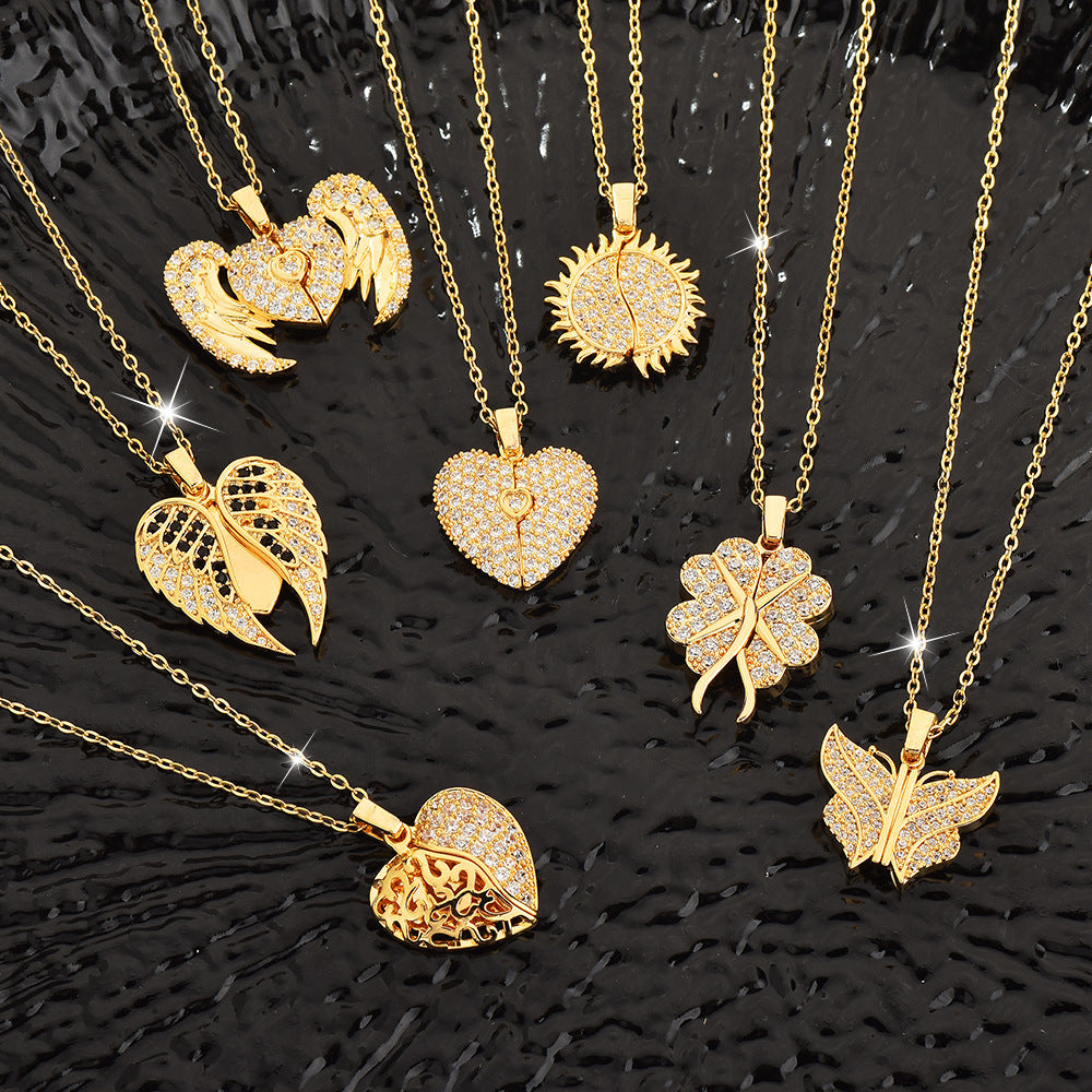 The Angel Wings Name Locket