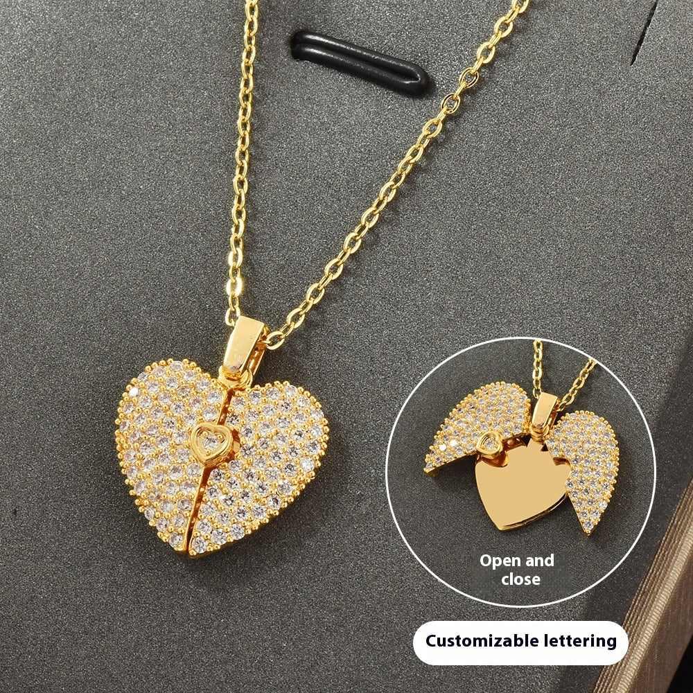 The Angel Wings Name Locket