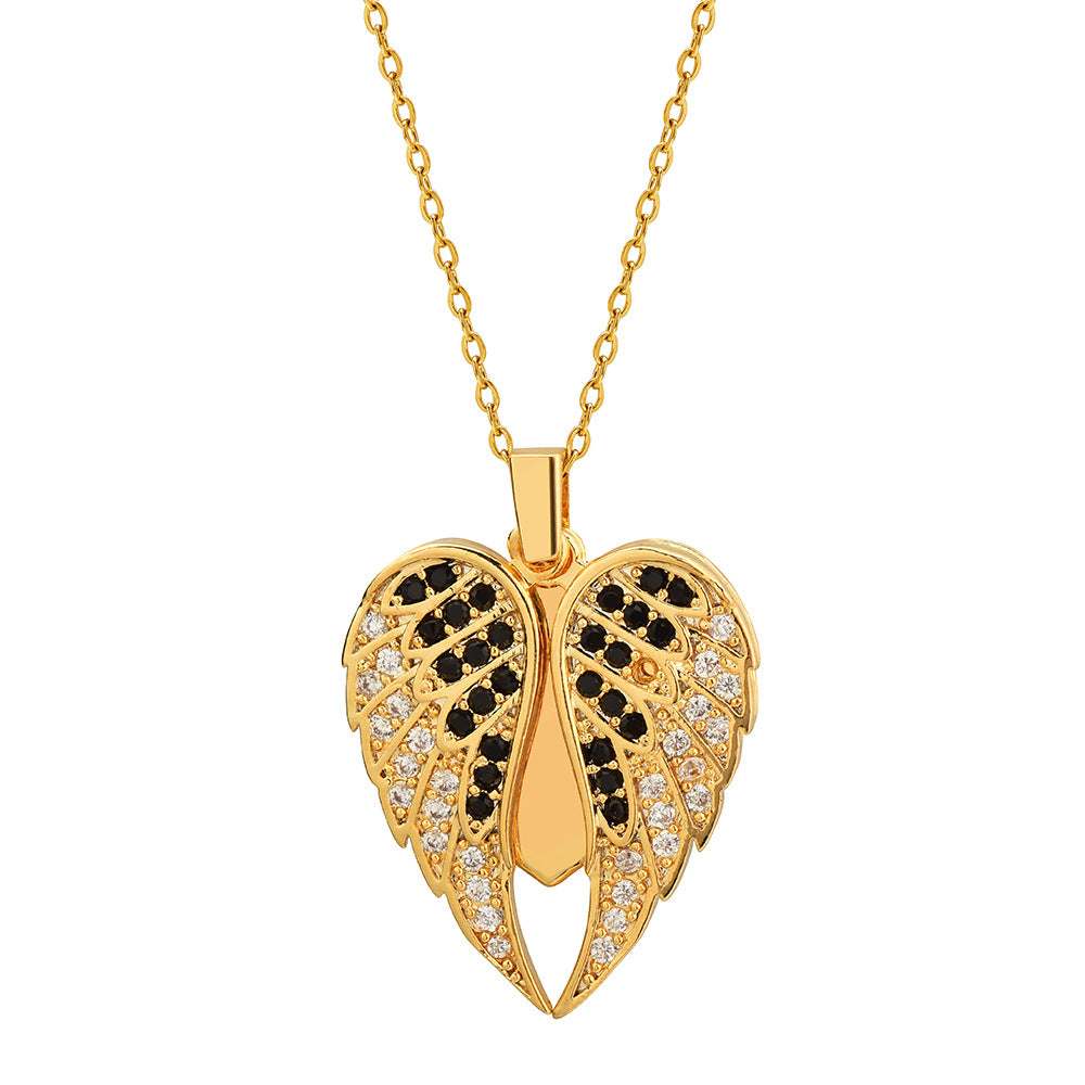 The Angel Wings Name Locket