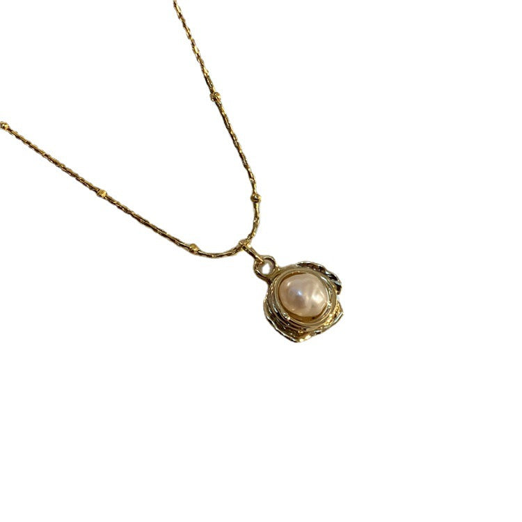 Baroque Pearl Pendant Necklace