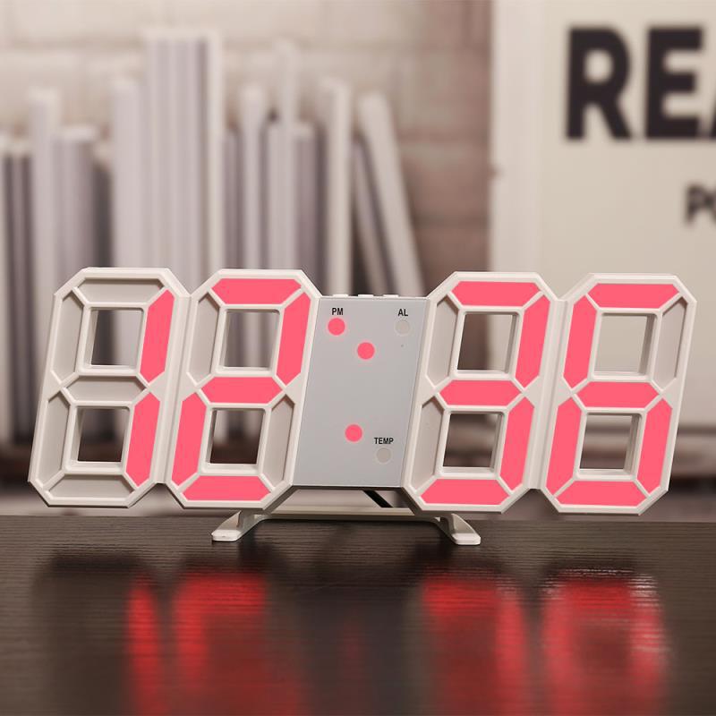 3D LED Wall Clock