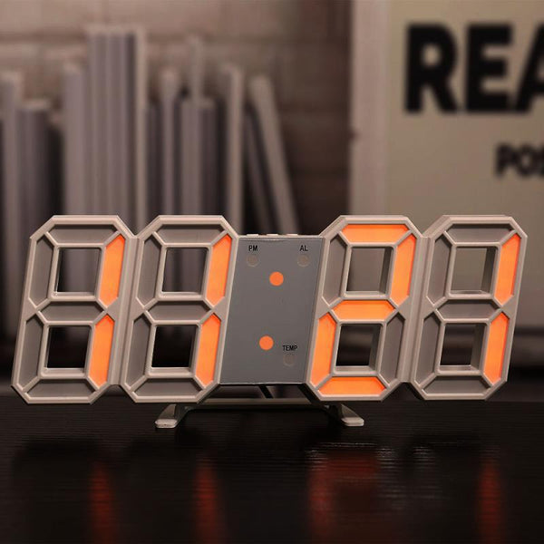 3D LED Wall Clock