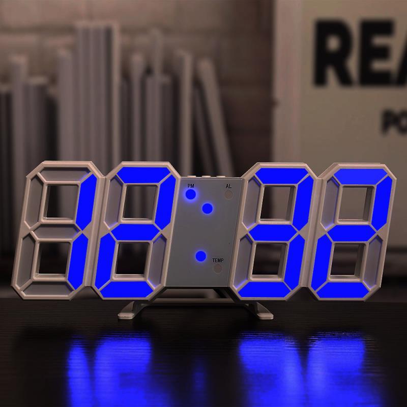 3D LED Wall Clock