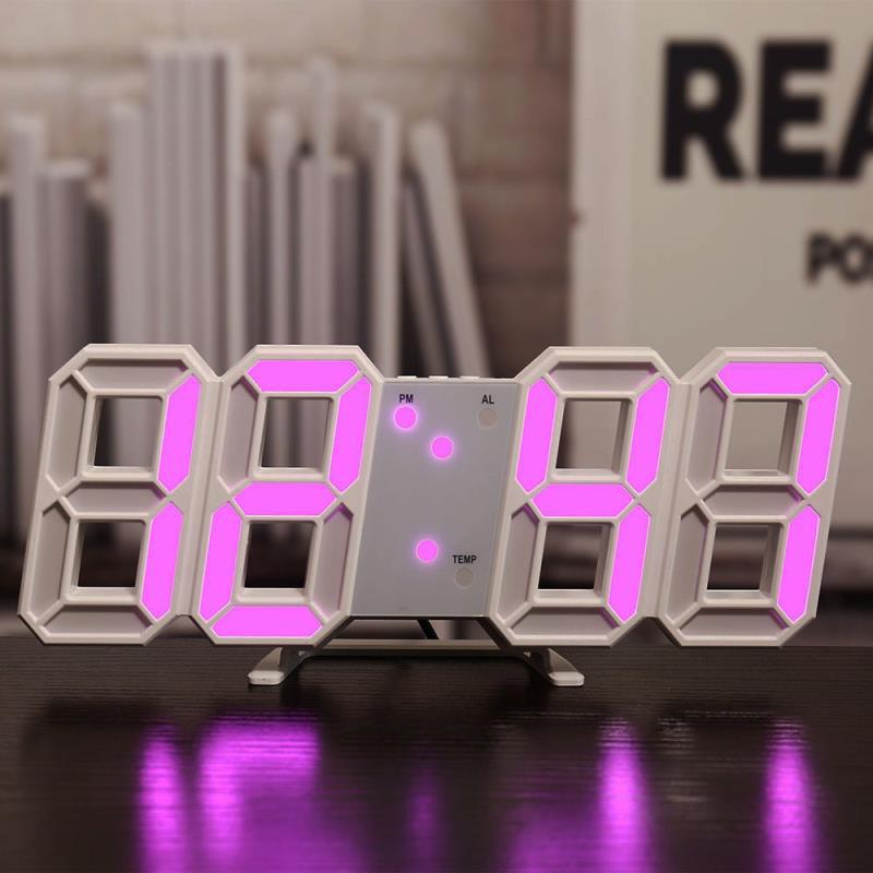 3D LED Wall Clock