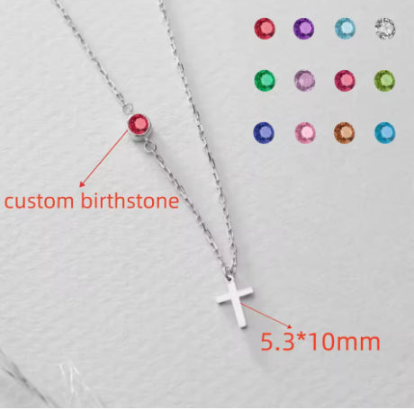 The Grandkids Birthstone Necklace