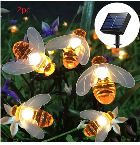 Solar Bee String Lights