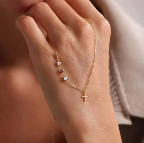 The Grandkids Birthstone Necklace